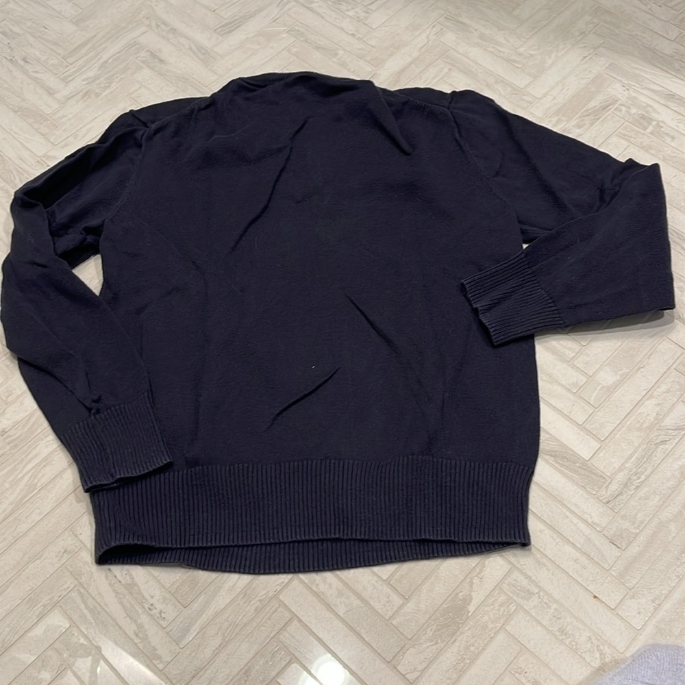 Ralph Lauren Boys Navy Blue V Neck sweater, size 7 - Picture 6 of 6